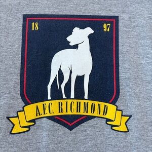 Ted Lasso A.F.C. Richmond T-Shirt Gray Size Large
